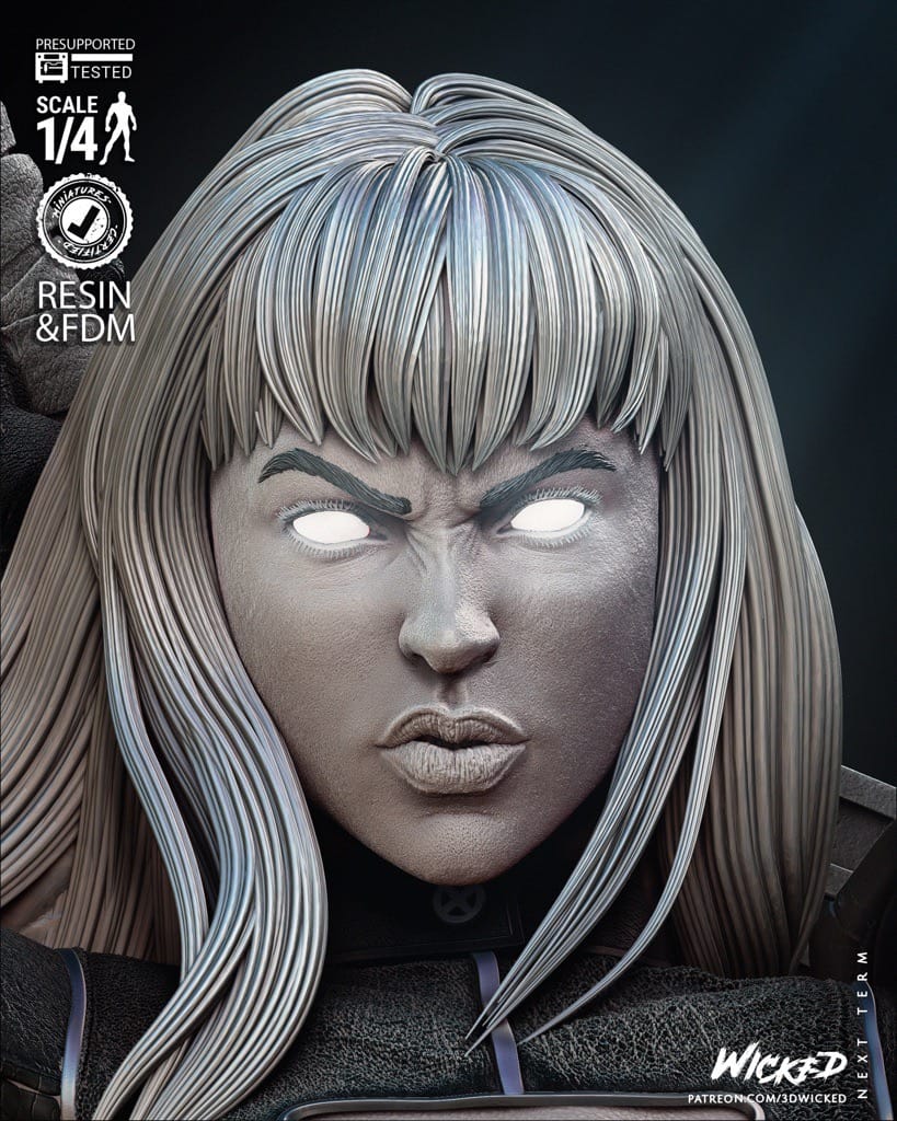 P站图纸印象馆 3DWicked 漫威 秘客伊丽亚娜·拉斯普廷 3DWicked 漫威 秘客伊丽亚娜·拉斯普廷