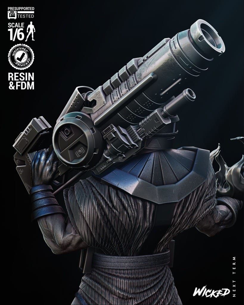 P站图纸印象馆 3DWicked 漫威 征服者康 3DWicked 漫威 征服者康