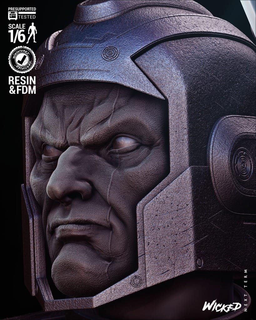 P站图纸印象馆 3DWicked 漫威 征服者康 3DWicked 漫威 征服者康