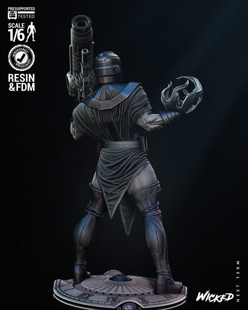 P站图纸印象馆 3DWicked 漫威 征服者康 3DWicked 漫威 征服者康