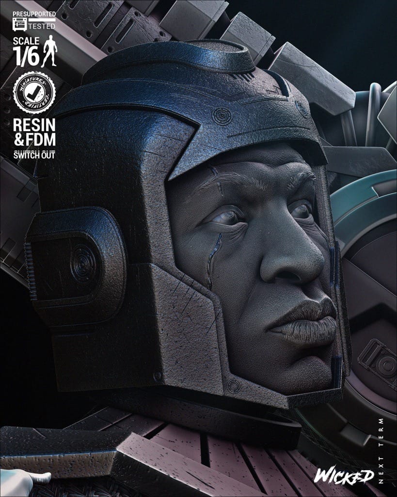 P站图纸印象馆 3DWicked 漫威 征服者康 3DWicked 漫威 征服者康