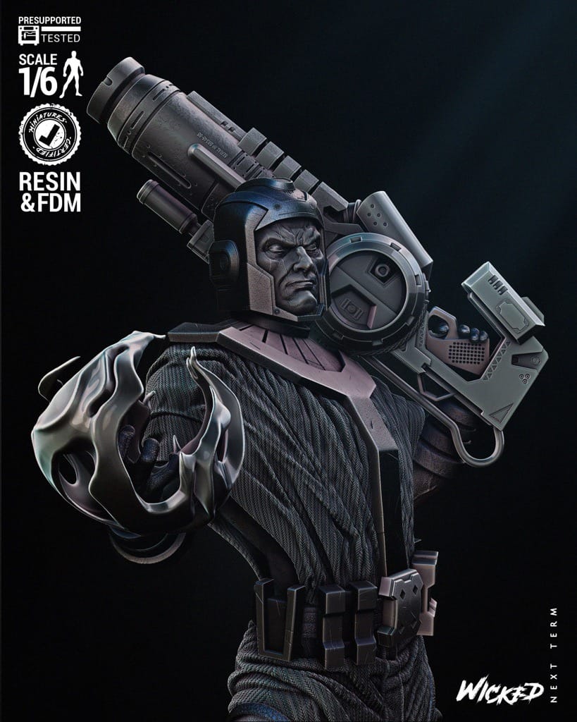 P站图纸印象馆 3DWicked 漫威 征服者康 3DWicked 漫威 征服者康