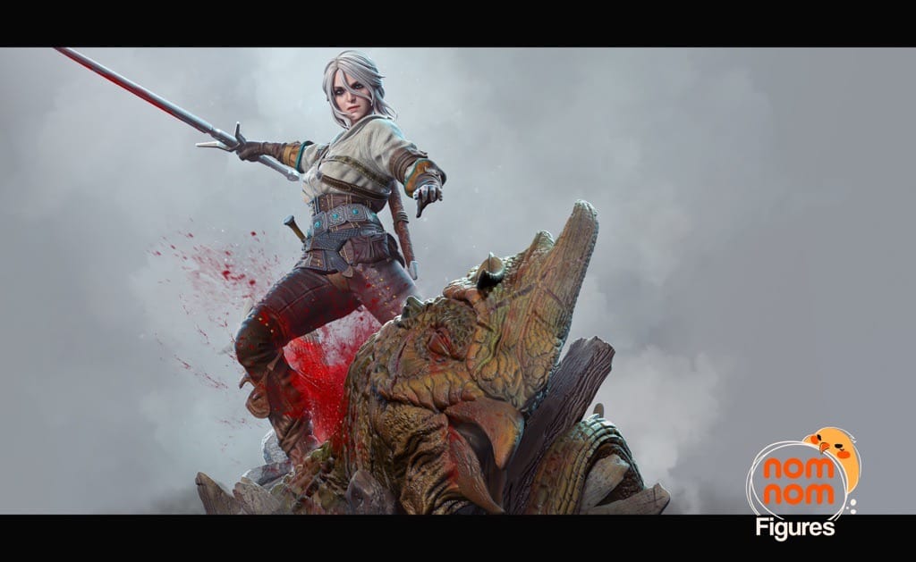 P站图纸印象馆 NomNom 猎魔人 希里 NomNom 猎魔人 希里