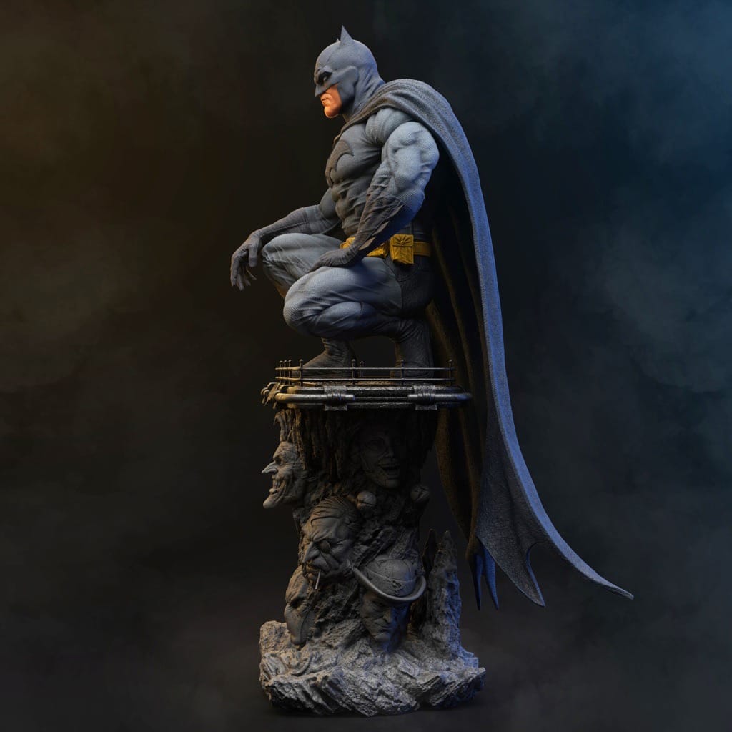 P站图纸印象馆 DC漫画 蝙蝠侠 DC漫画 蝙蝠侠