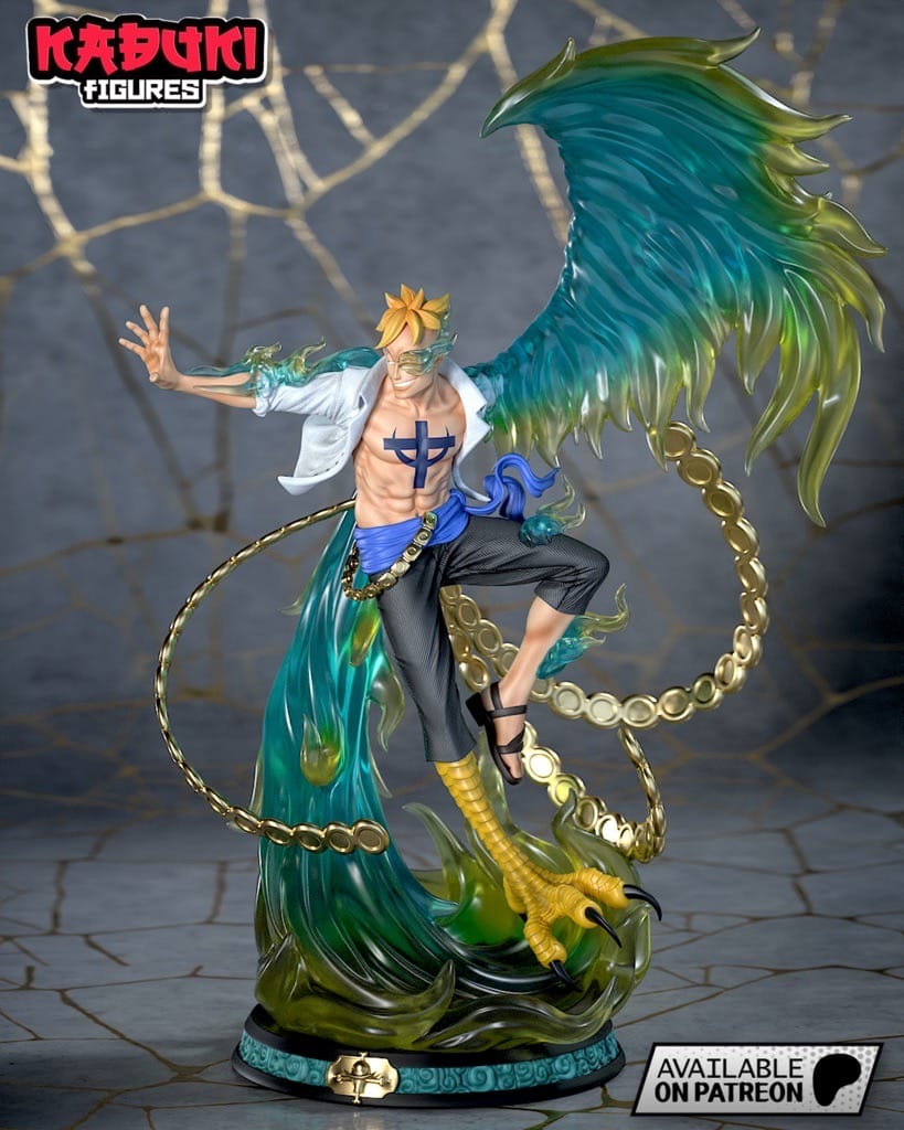 P站图纸印象馆 Kabuki 海贼王 马尔科 Kabuki 海贼王 马尔科