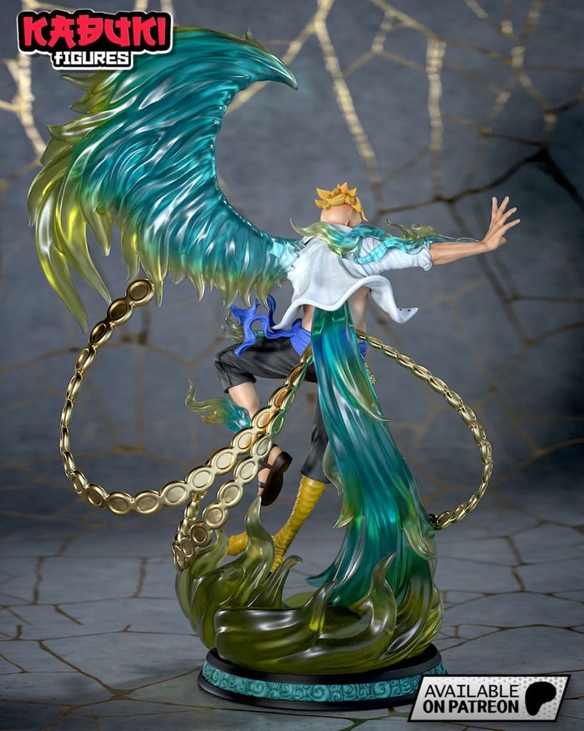 P站图纸印象馆 Kabuki 海贼王 马尔科 Kabuki 海贼王 马尔科