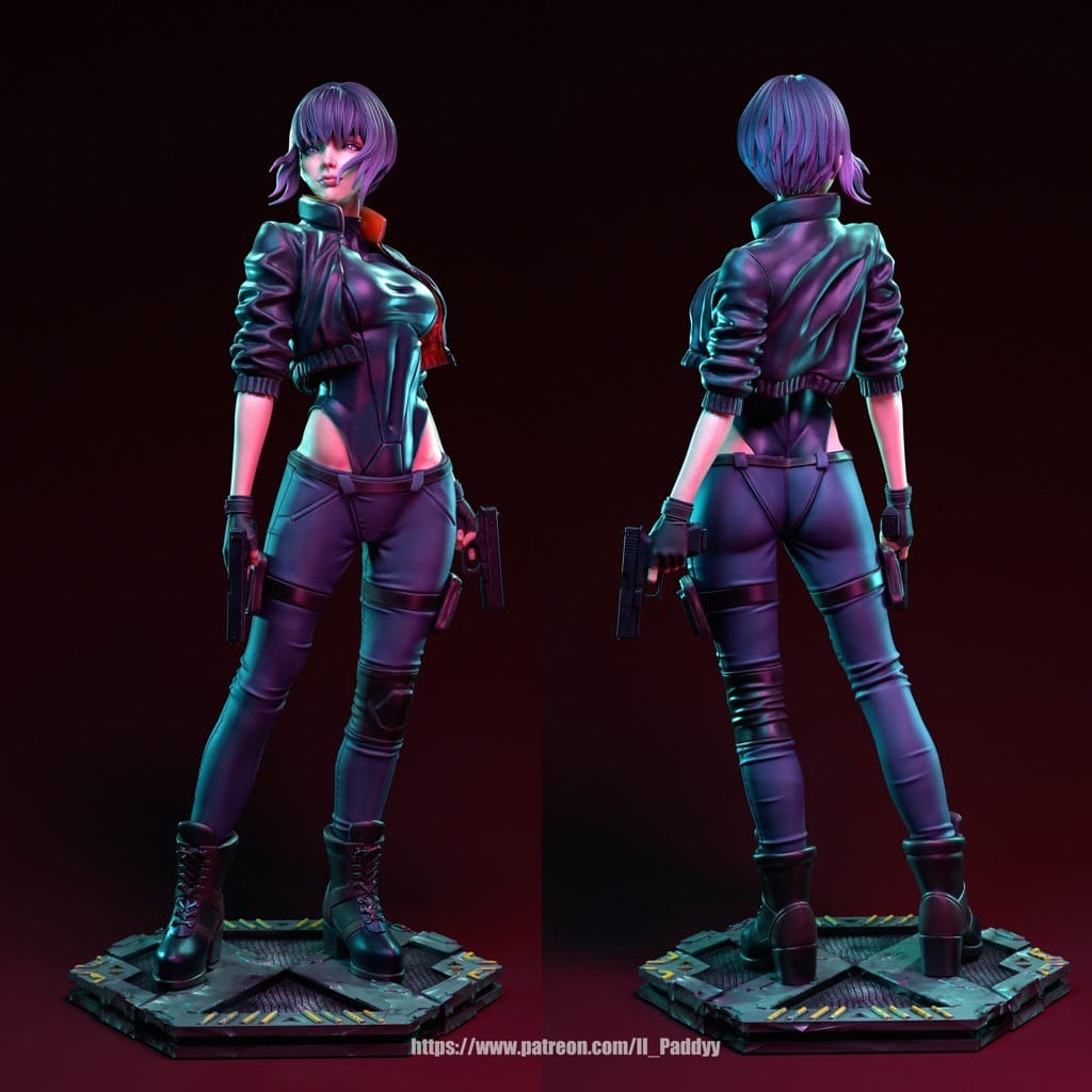 P站图纸印象馆 Il_Paddyy 攻壳机动队 草薙素子 Il_Paddyy 攻壳机动队 草薙素子