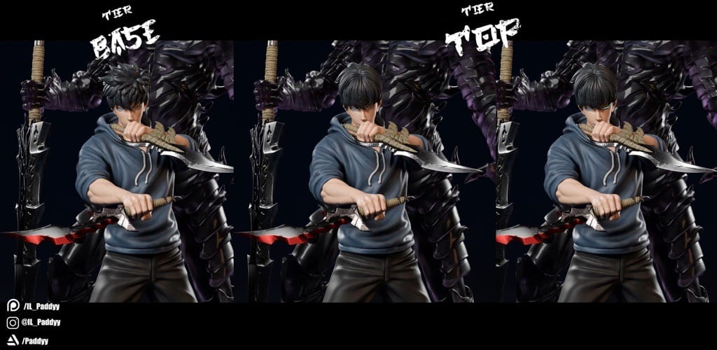 P站图纸印象馆 Il_Paddyy 我独自升级 程肖宇 Il_Paddyy 我独自升级 程肖宇