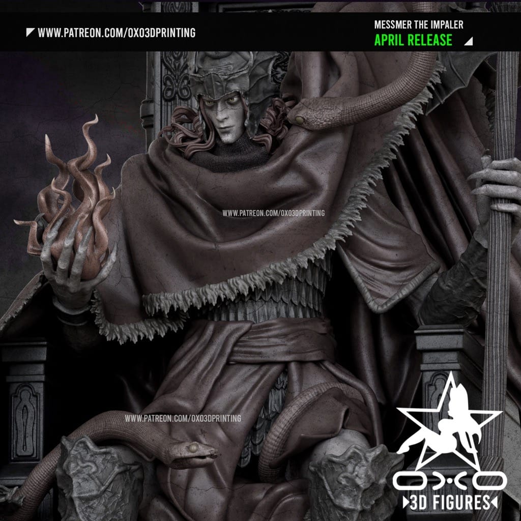 P站图纸印象馆 OXO3D 艾尔登法环 穿刺者梅瑟莫 OXO3D 艾尔登法环 穿刺者梅瑟莫