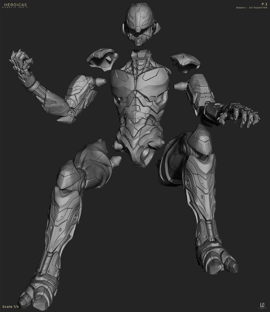 P站图纸印象馆 漫威 奥创 漫威 奥创