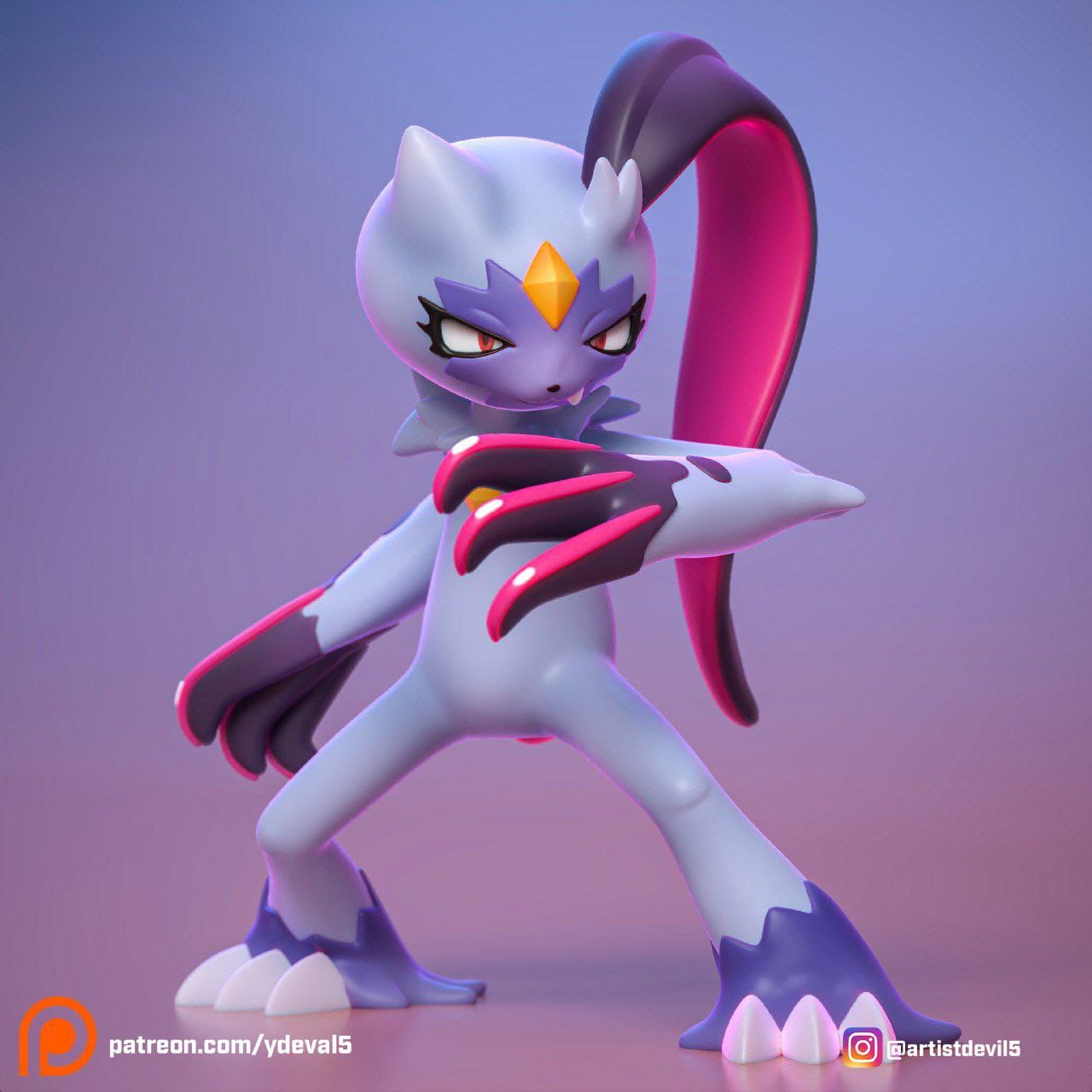 P站图纸印象馆 精灵宝可梦 狃拉 精灵宝可梦 狃拉