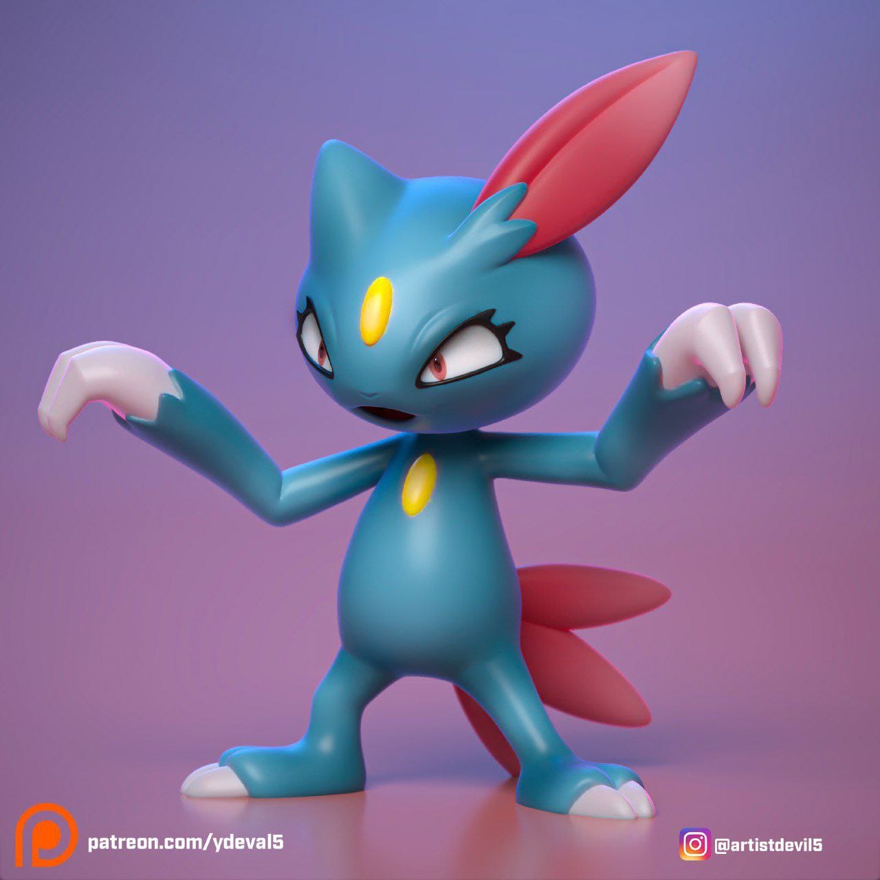 P站图纸印象馆 精灵宝可梦 狃拉 精灵宝可梦 狃拉