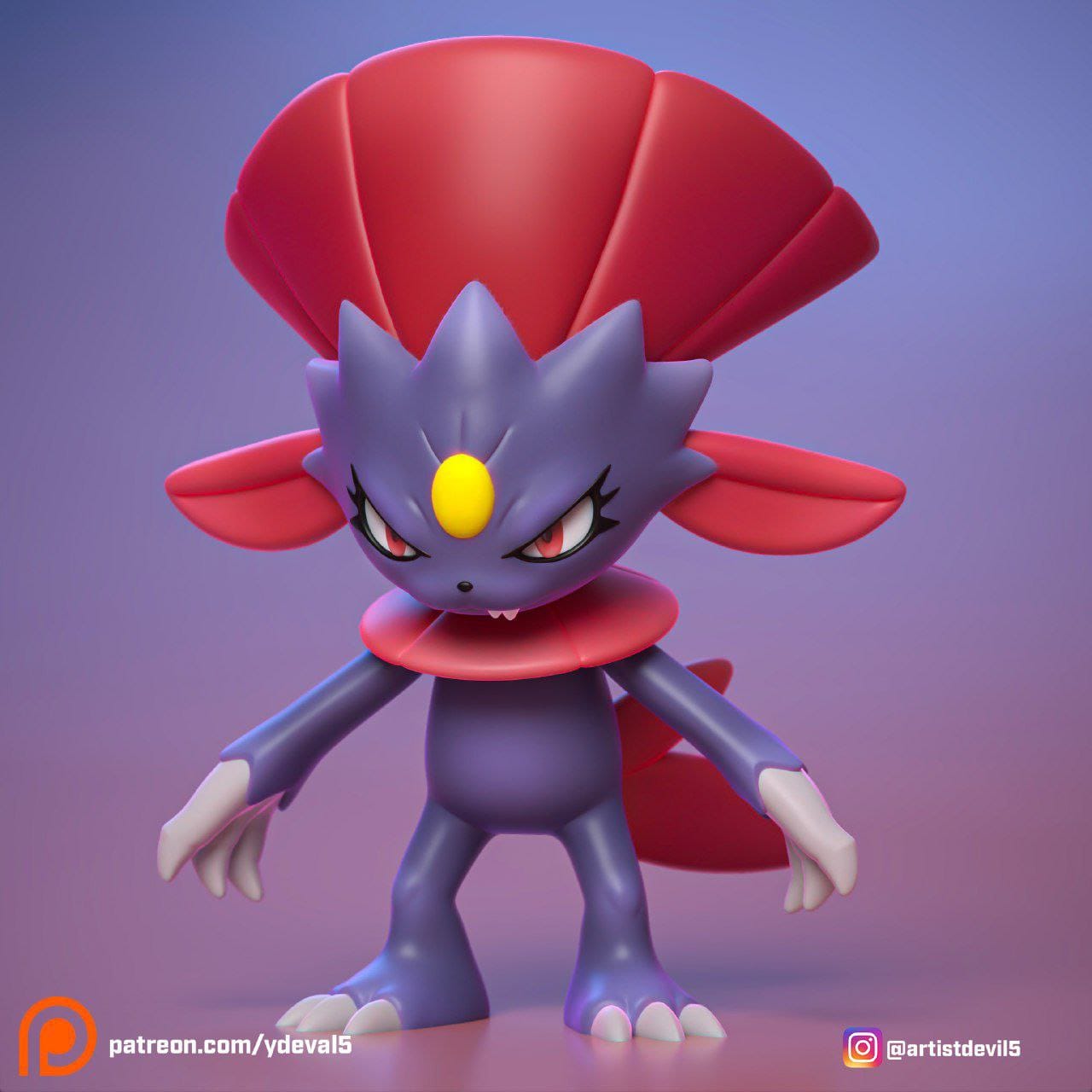 P站图纸印象馆 精灵宝可梦 狃拉 精灵宝可梦 狃拉