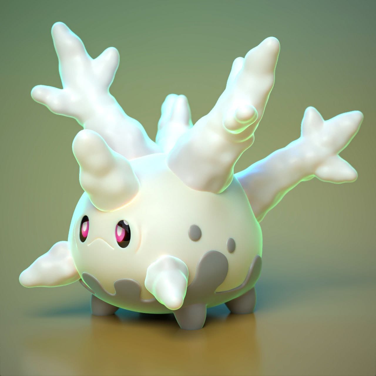 P站图纸印象馆 精灵宝可梦 太阳珊瑚 精灵宝可梦 太阳珊瑚