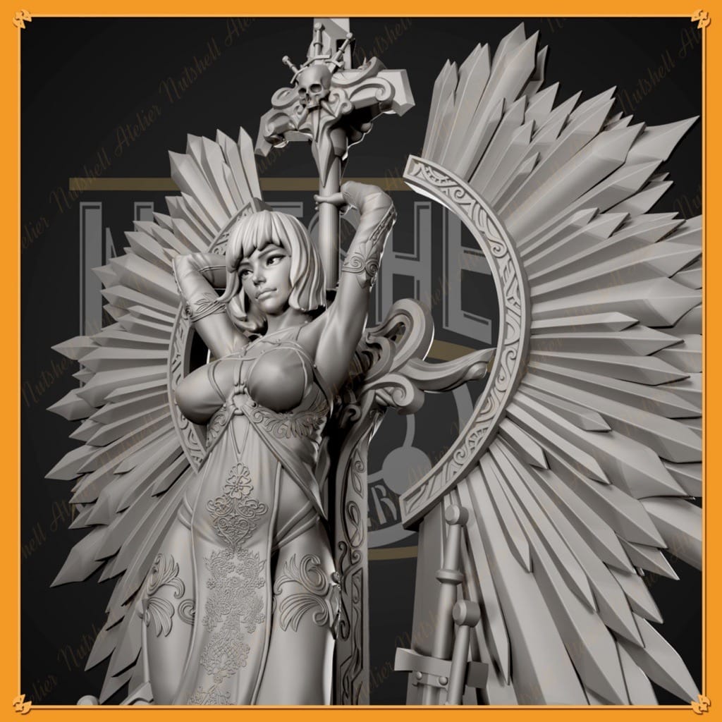 P站图纸印象馆 Nutshell Atelier 持剑人 Nutshell Atelier 持剑人