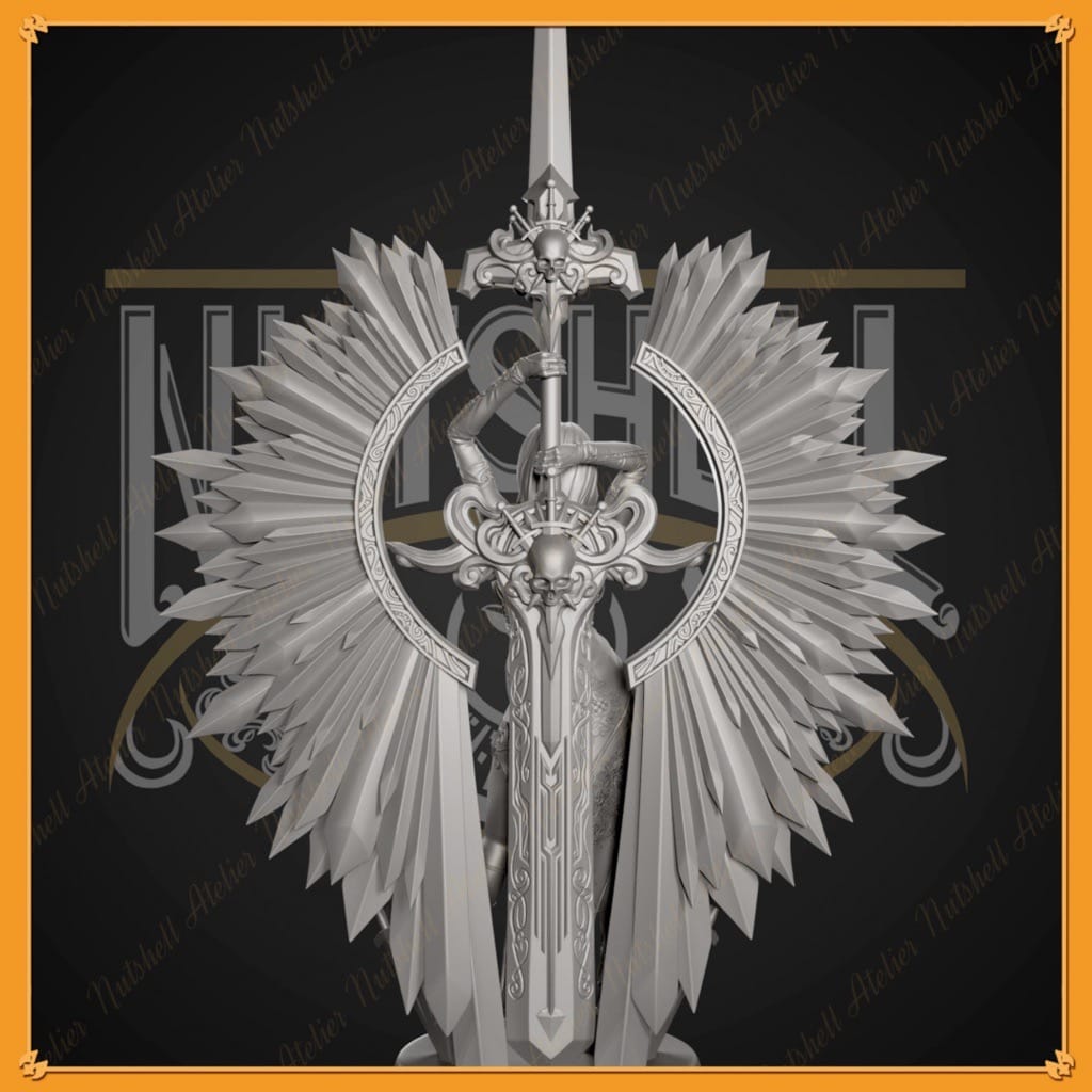 P站图纸印象馆 Nutshell Atelier 持剑人 Nutshell Atelier 持剑人