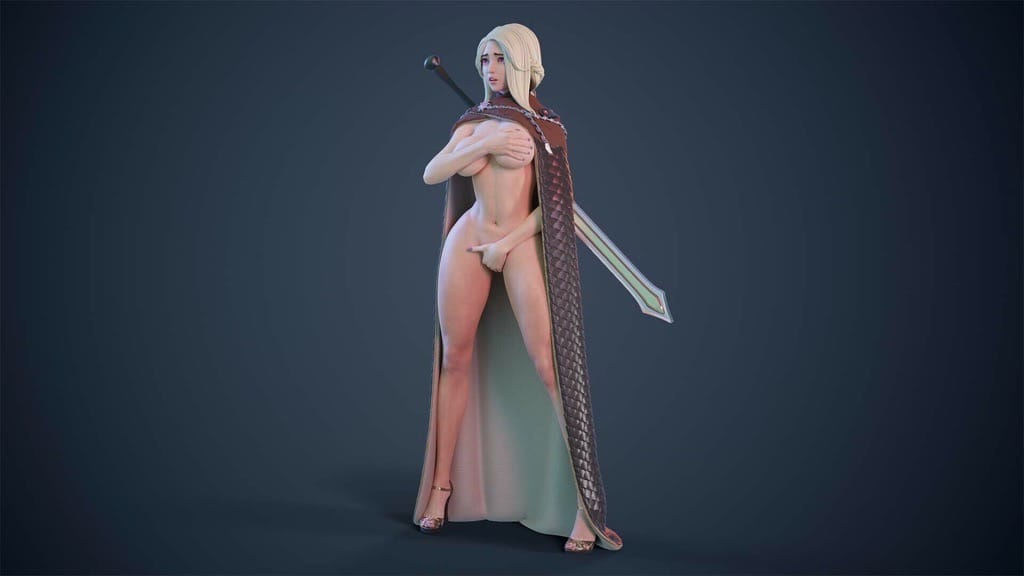 P站图纸印象馆 女战士 女战士