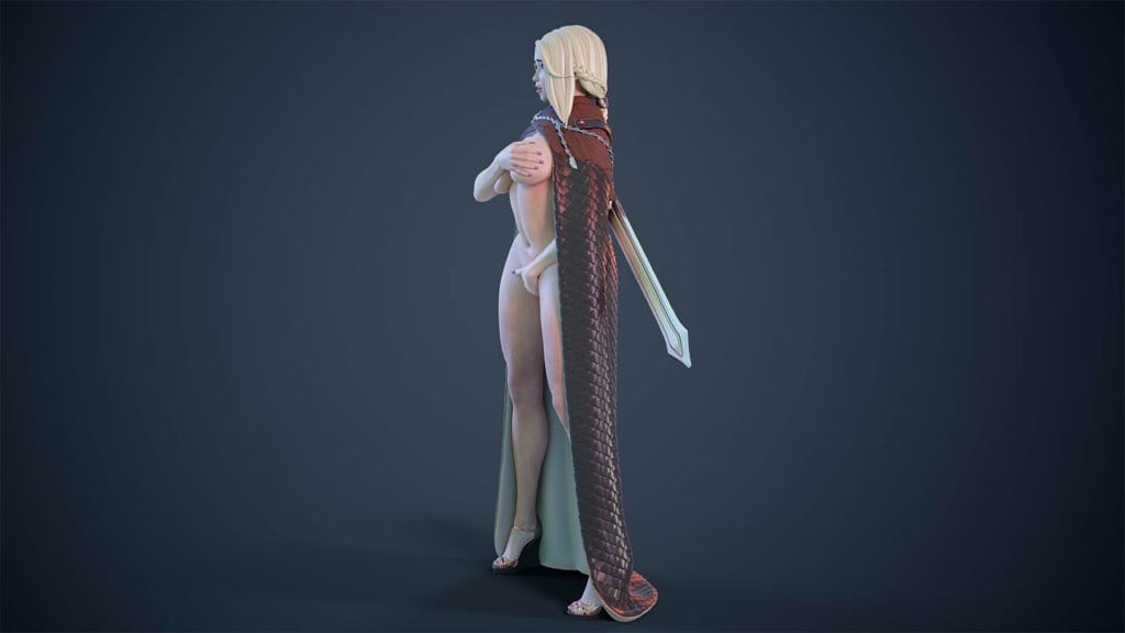 P站图纸印象馆 女战士 女战士