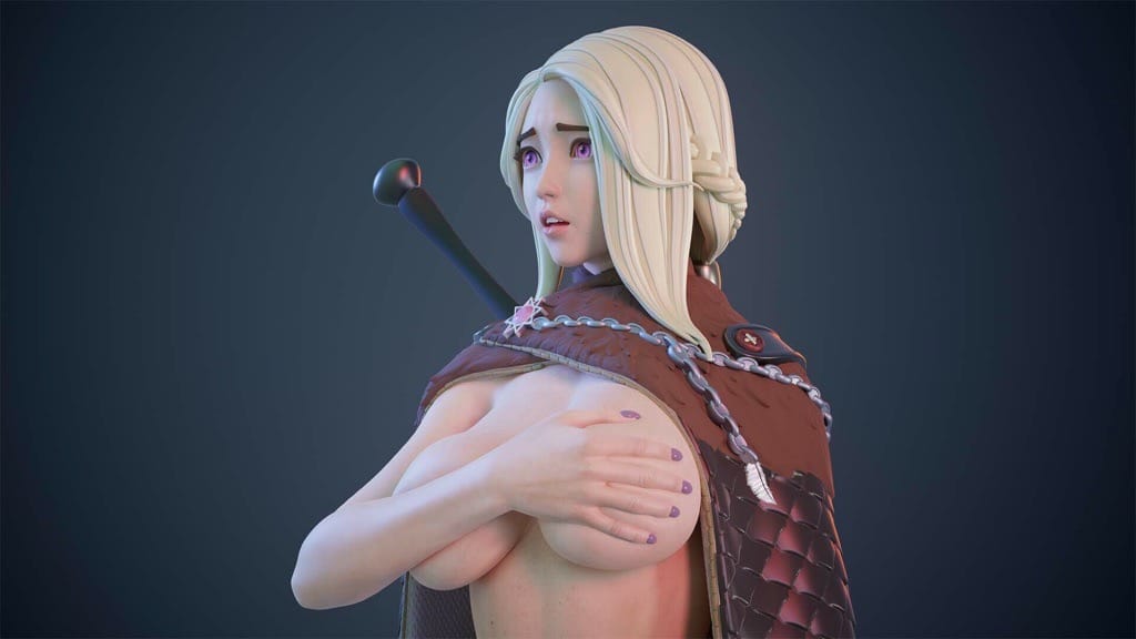 P站图纸印象馆 女战士 女战士