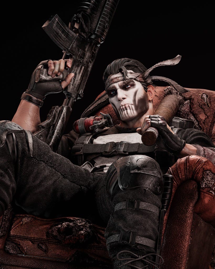 P站图纸印象馆 ZEZ STUDIOS 漫威 惩罚者 ZEZ STUDIOS 漫威 惩罚者