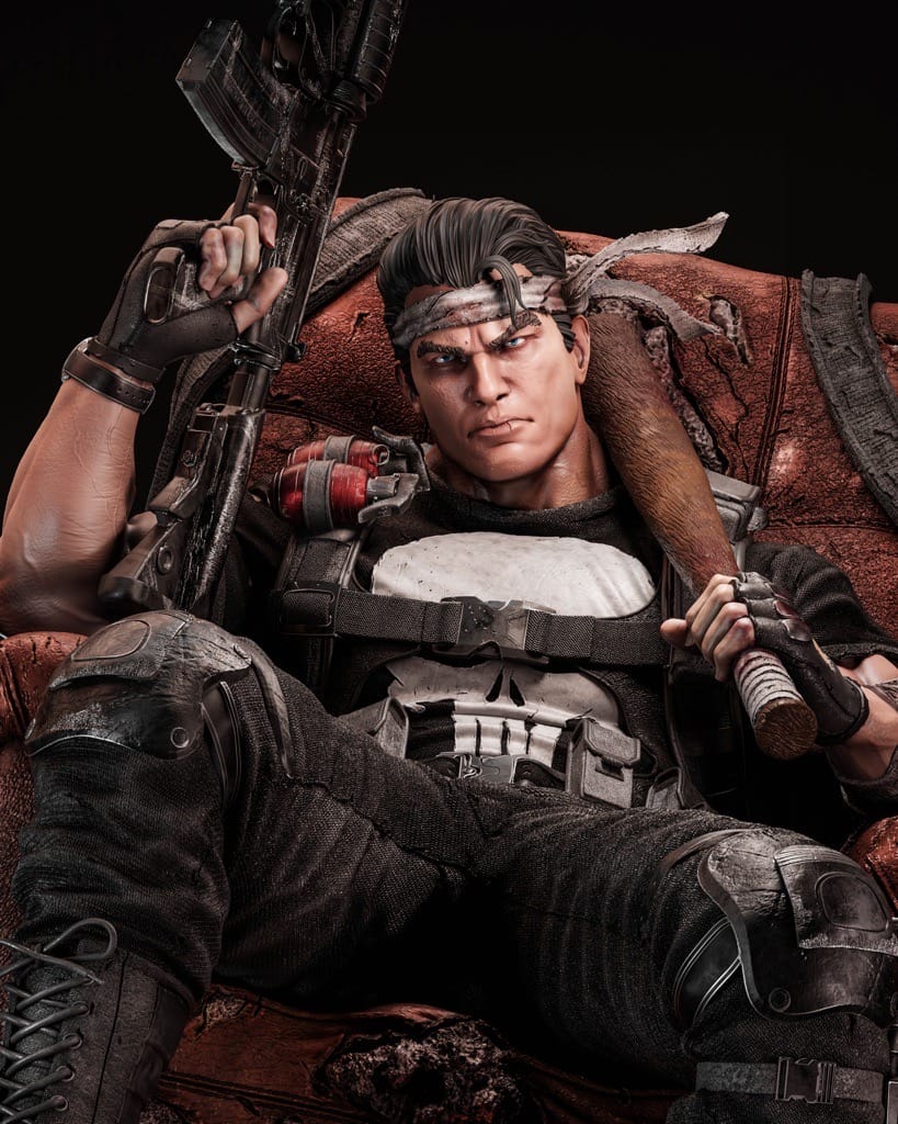 P站图纸印象馆 ZEZ STUDIOS 漫威 惩罚者 ZEZ STUDIOS 漫威 惩罚者