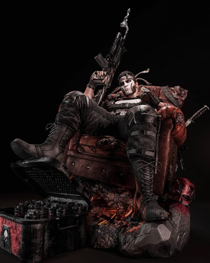 P站图纸印象馆 ZEZ STUDIOS 漫威 惩罚者 ZEZ STUDIOS 漫威 惩罚者