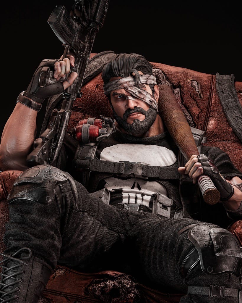 P站图纸印象馆 ZEZ STUDIOS 漫威 惩罚者 ZEZ STUDIOS 漫威 惩罚者