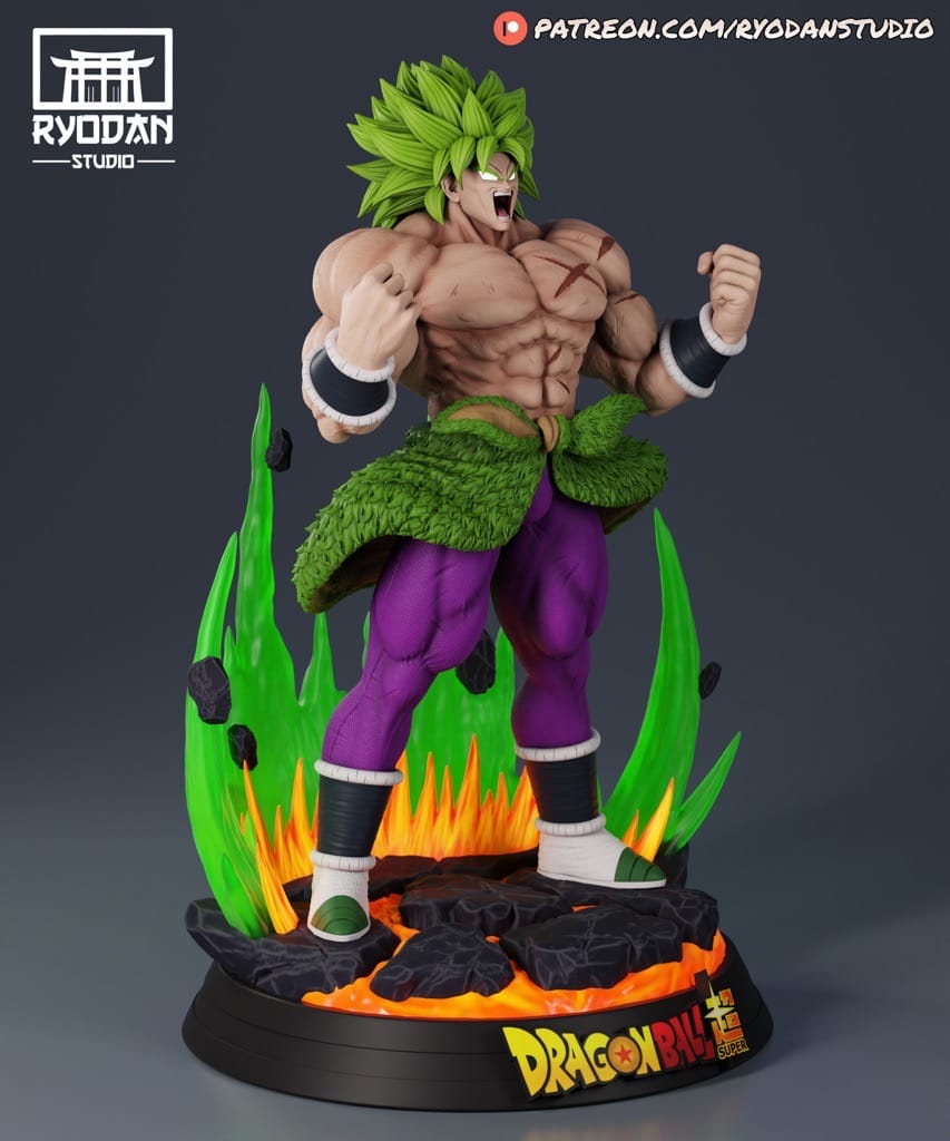 P站图纸印象馆 Ryodan 龙珠 布罗利 Ryodan 龙珠 布罗利