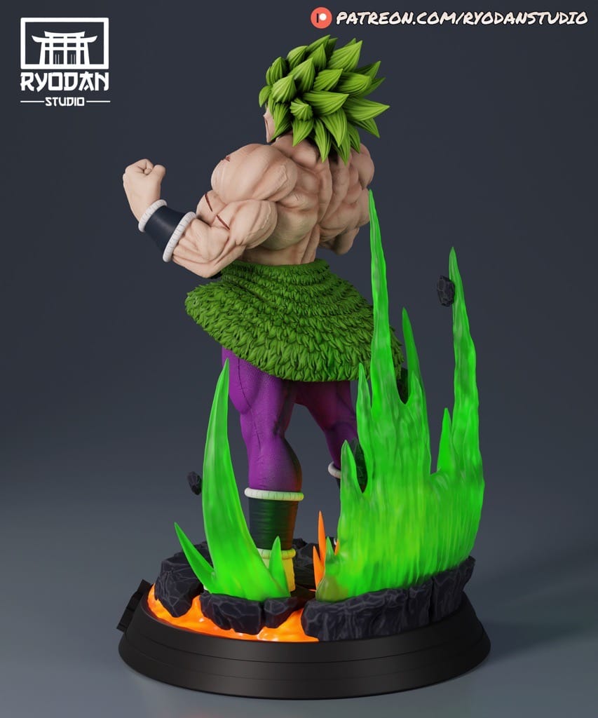 P站图纸印象馆 Ryodan 龙珠 布罗利 Ryodan 龙珠 布罗利