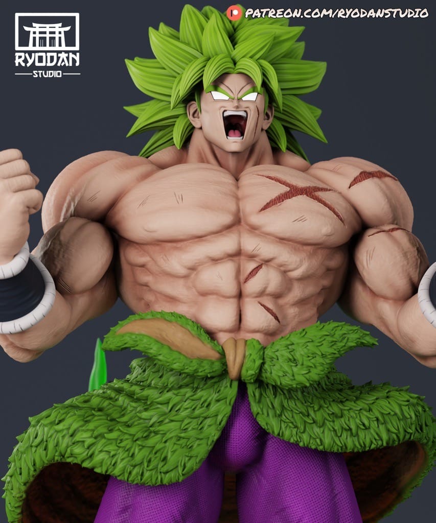 P站图纸印象馆 Ryodan 龙珠 布罗利 Ryodan 龙珠 布罗利