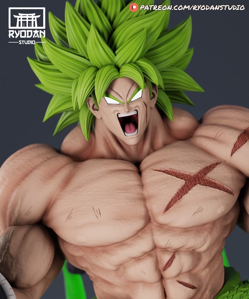 P站图纸印象馆 Ryodan 龙珠 布罗利 Ryodan 龙珠 布罗利