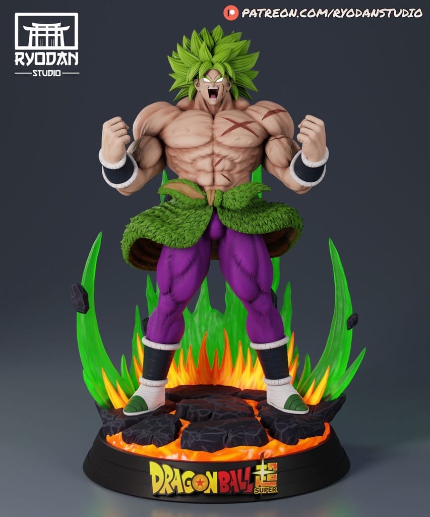 P站图纸印象馆 Ryodan 龙珠 布罗利 Ryodan 龙珠 布罗利