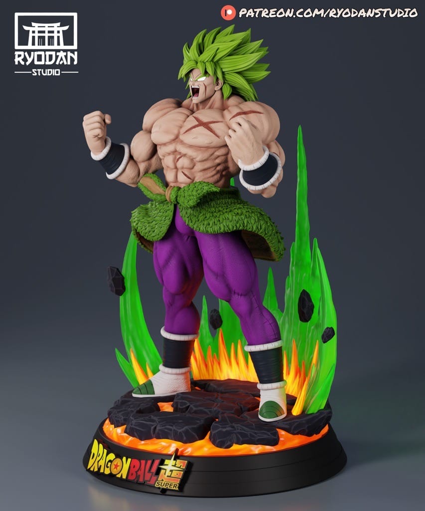 P站图纸印象馆 Ryodan 龙珠 布罗利 Ryodan 龙珠 布罗利