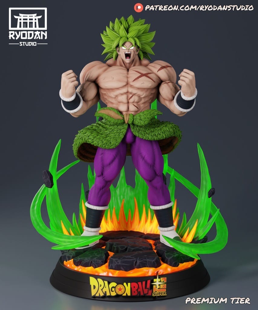 P站图纸印象馆 Ryodan 龙珠 布罗利 Ryodan 龙珠 布罗利