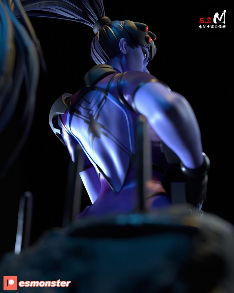 P站图纸印象馆 ESMonster 守望先锋 黑百合 ESMonster 守望先锋 黑百合