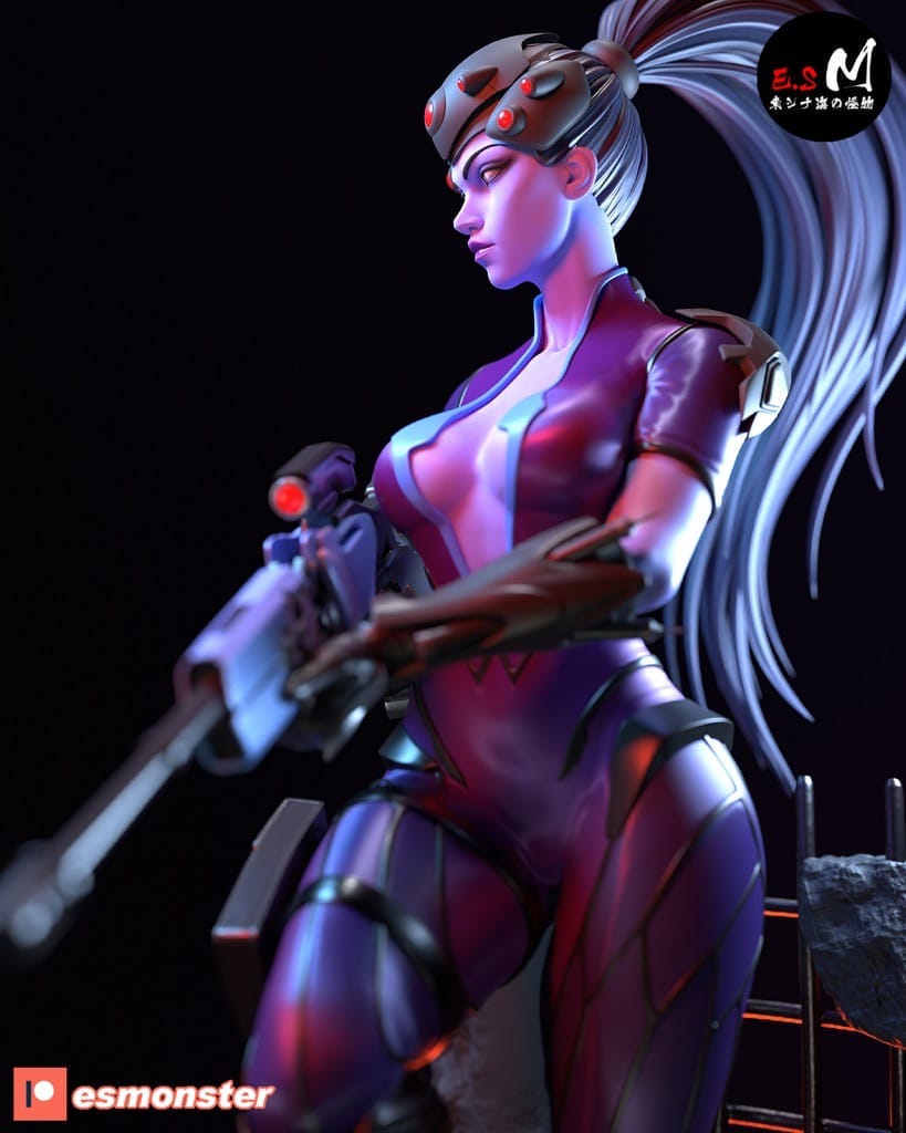 P站图纸印象馆 ESMonster 守望先锋 黑百合 ESMonster 守望先锋 黑百合