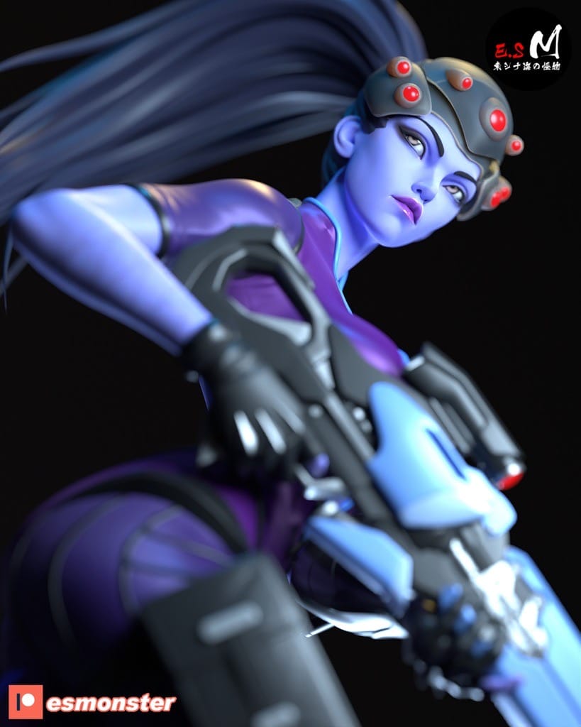 P站图纸印象馆 ESMonster 守望先锋 黑百合 ESMonster 守望先锋 黑百合