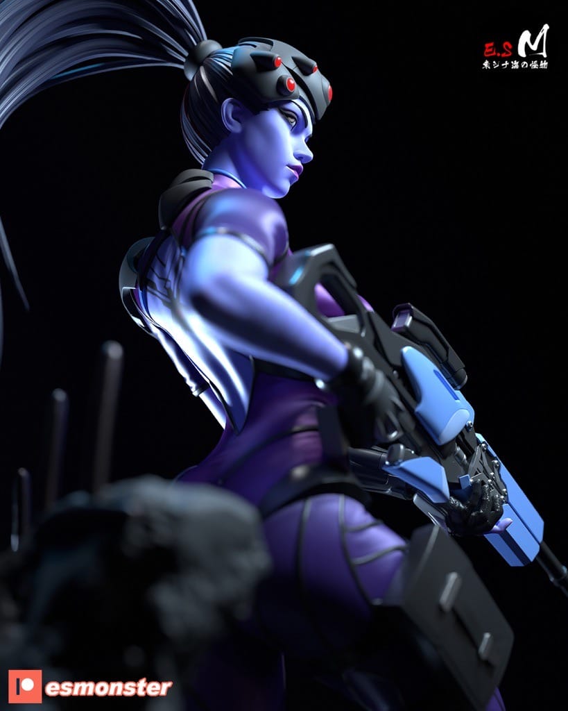 P站图纸印象馆 ESMonster 守望先锋 黑百合 ESMonster 守望先锋 黑百合