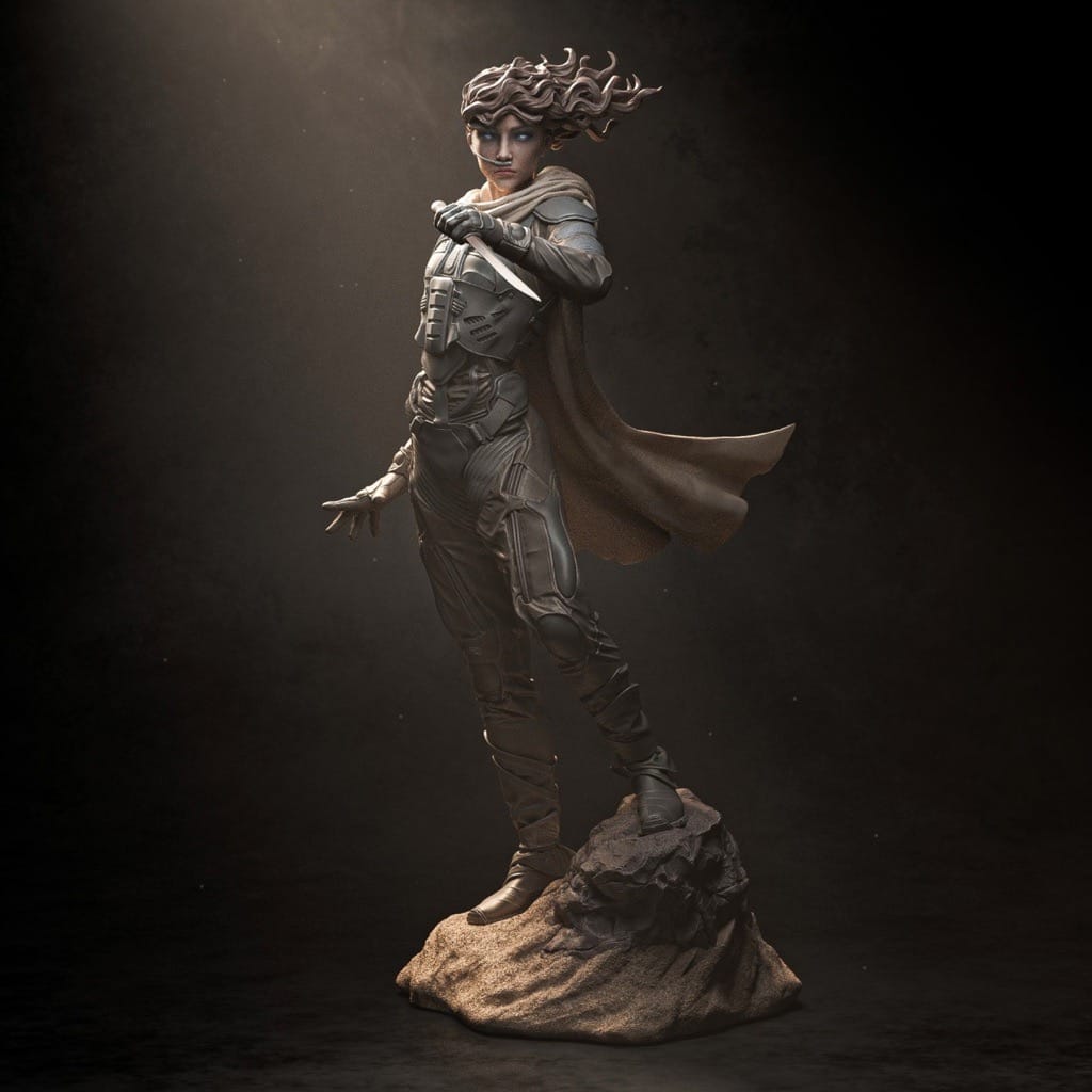 P站图纸印象馆 CA3D 沙丘 契妮 CA3D 沙丘 契妮