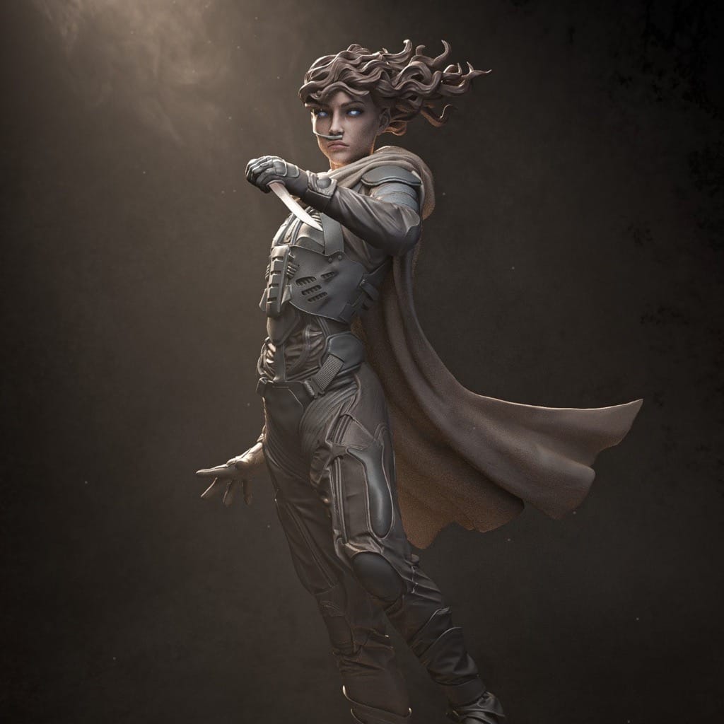 P站图纸印象馆 CA3D 沙丘 契妮 CA3D 沙丘 契妮