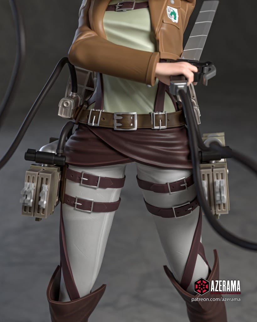 P站图纸印象馆 Azerama 进击的巨人 阿尼·利昂纳德 Azerama 进击的巨人 阿尼·利昂纳德