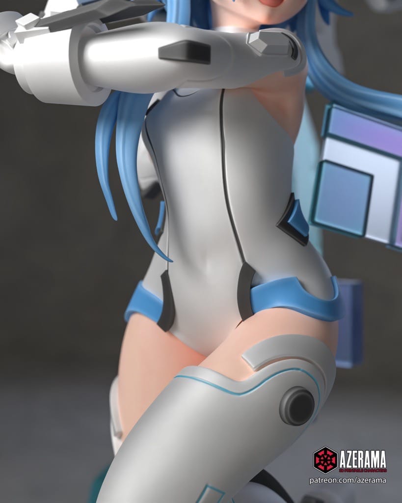 P站图纸印象馆 Azerama 超次元游戏海王星 白色之心 Azerama 超次元游戏海王星 白色之心