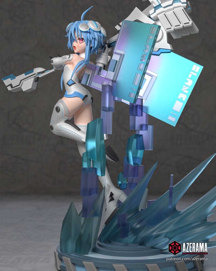 P站图纸印象馆 Azerama 超次元游戏海王星 白色之心 Azerama 超次元游戏海王星 白色之心