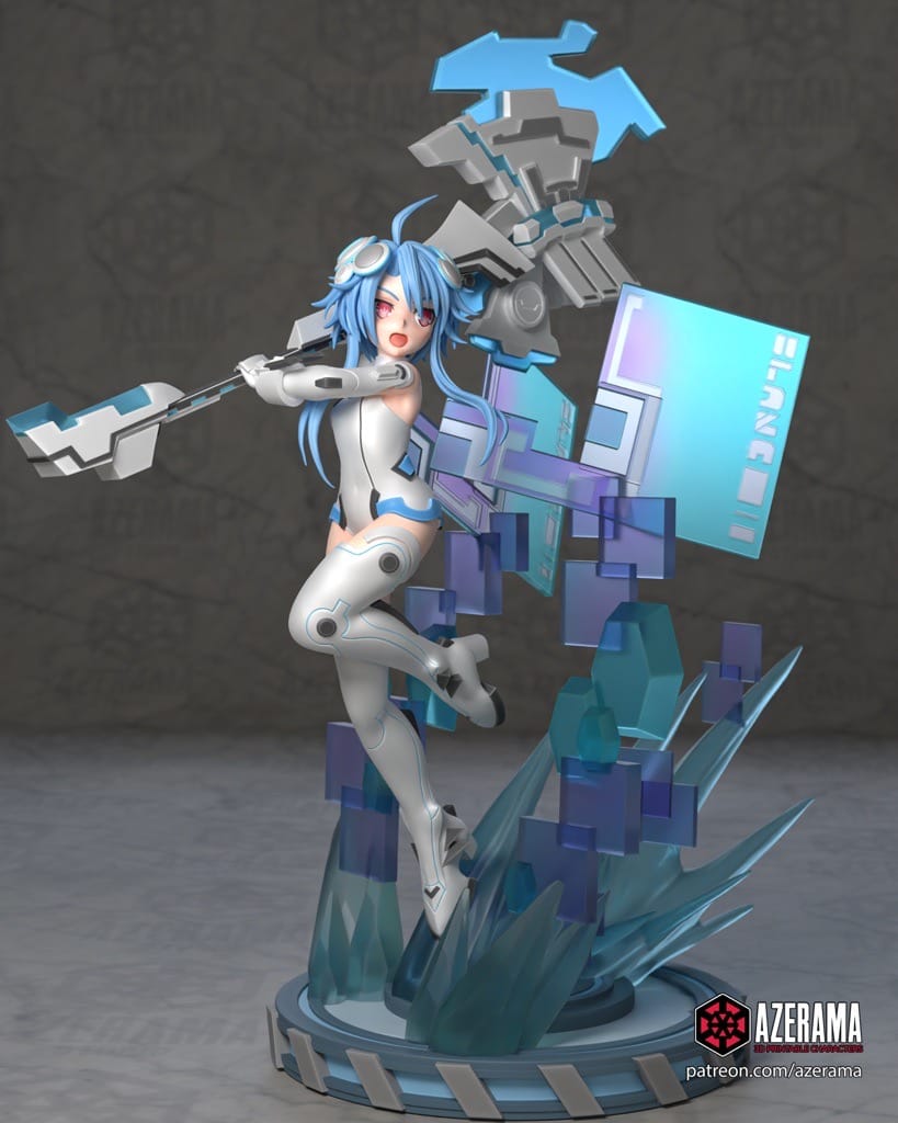 P站图纸印象馆 Azerama 超次元游戏海王星 白色之心 Azerama 超次元游戏海王星 白色之心