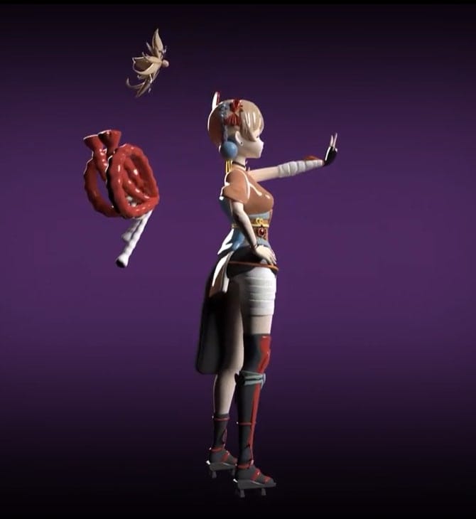 P站图纸印象馆 原神 宵宫 原神 宵宫