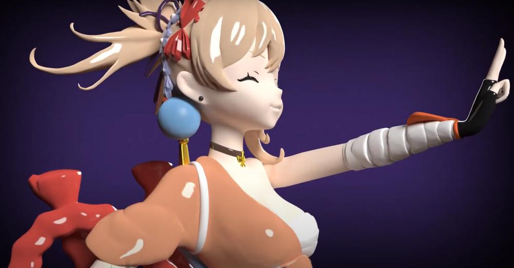 P站图纸印象馆 原神 宵宫 原神 宵宫