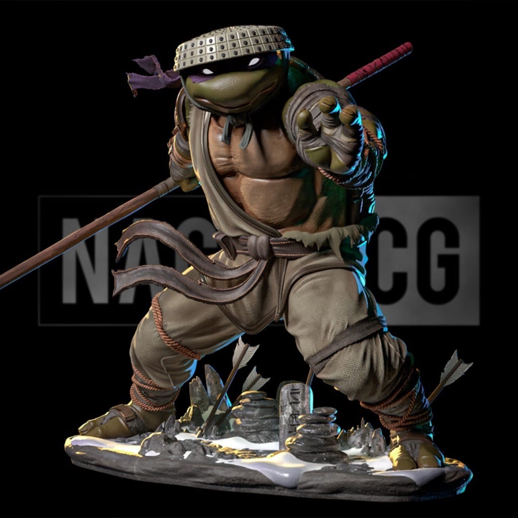 P站图纸印象馆 Nacho CG 忍者神龟 多纳泰罗 Nacho CG 忍者神龟 多纳泰罗