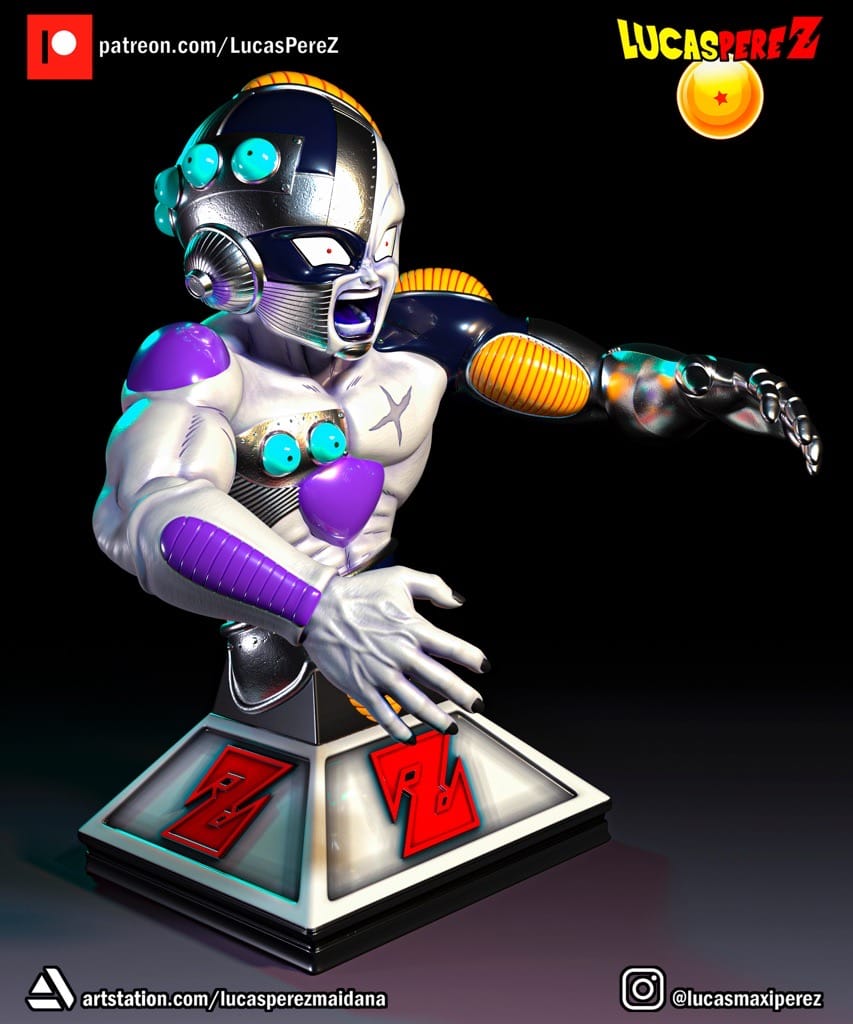 P站图纸印象馆 Lucas Perez 龙珠 弗利萨 Lucas Perez 龙珠 弗利萨