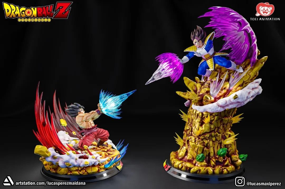 P站图纸印象馆 Lucas Perez 龙珠 悟空对战贝吉塔 Lucas Perez 龙珠 悟空对战贝吉塔