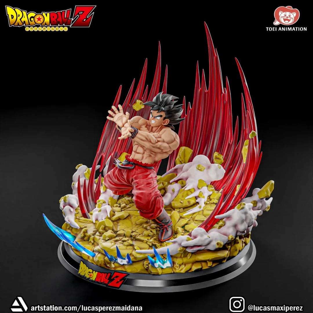 P站图纸印象馆 Lucas Perez 龙珠 悟空对战贝吉塔 Lucas Perez 龙珠 悟空对战贝吉塔